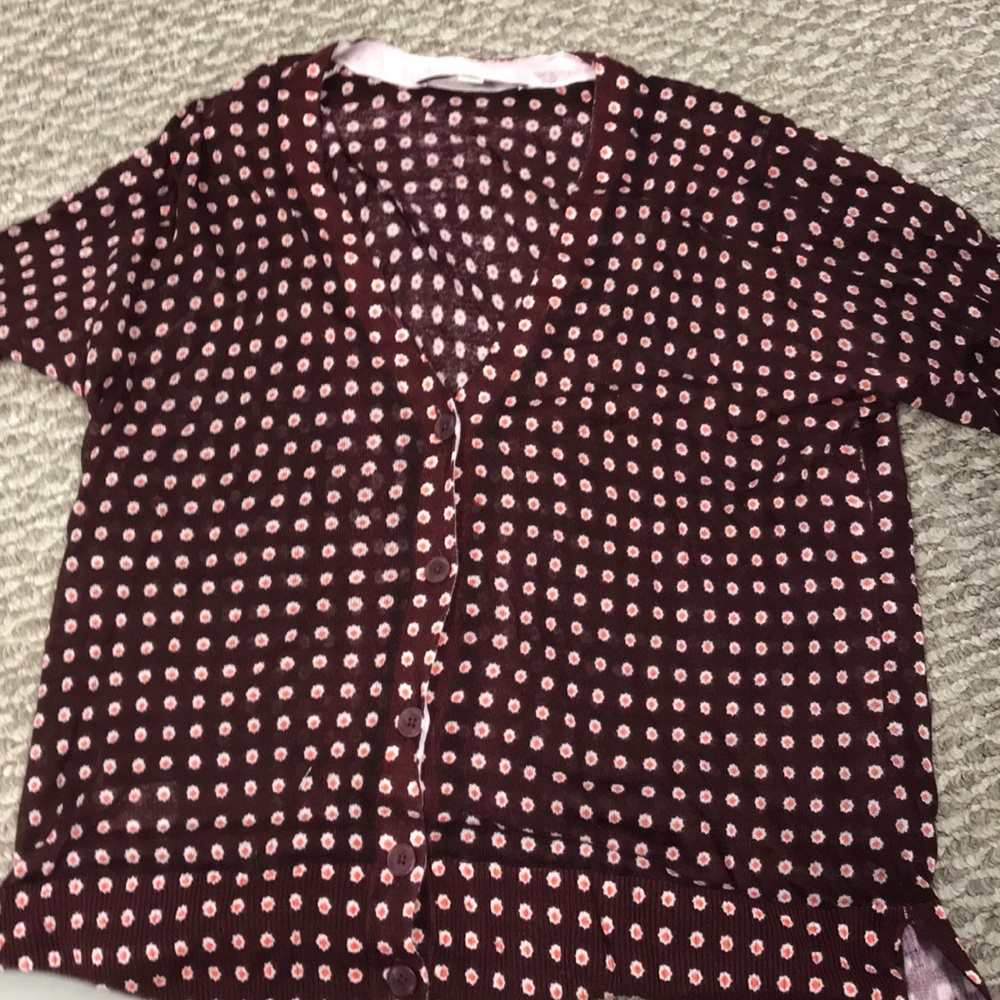 Cardigan sweater